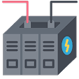 Battery energy storage system (BESS) icon